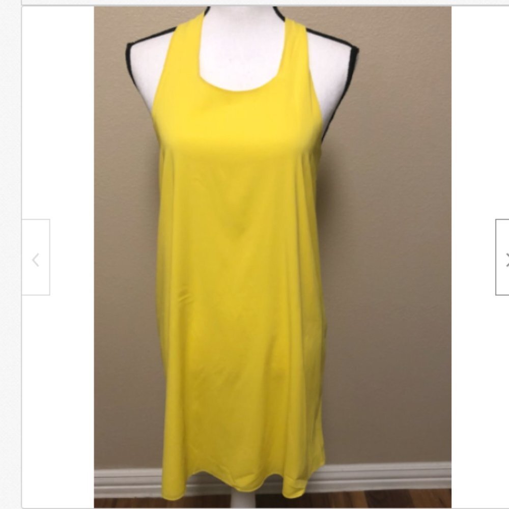 Alice and Olivia Dress yellow Cocktail Party Small